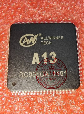 丝印 A13 ALLWINN  D80YK113DPTP4  QFP  新的 一个起拍