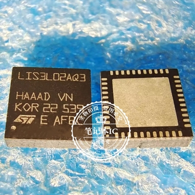 LIS3L02AQ3 LIS3LO2AQ3 QFN 芯片 新的一个起拍