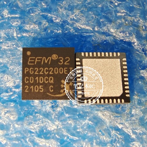 EFM32PG22C200F64IM40-CR EFM32PG22C200F64  QFN新的  一个起拍