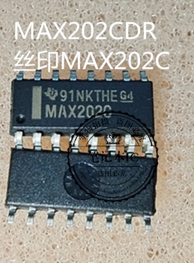 MAX202CDR 丝印MAX202C  SOP16 新的一个起拍