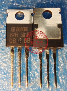 IRGB10B60KD   GB10B60KD   G810B60KD   TO-220 600V 12A
