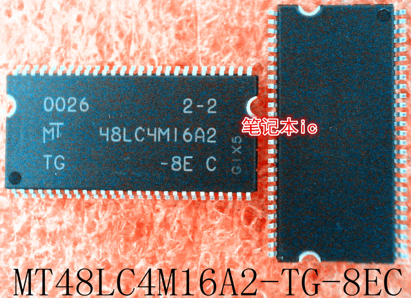 MT48LC4M16A2  MT48LC4M16A2-TG-8EC  48LC4M16A2TG-8E TSSOP封装