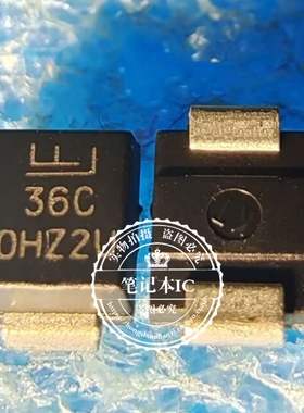 贴片TVS管P6SMB36CA DO-214AA 丝印36C 双向瞬态抑制二极管