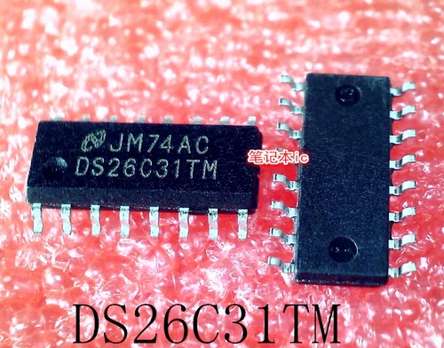 DS26C31TM     DS26C31TMX     SOP-16       新的