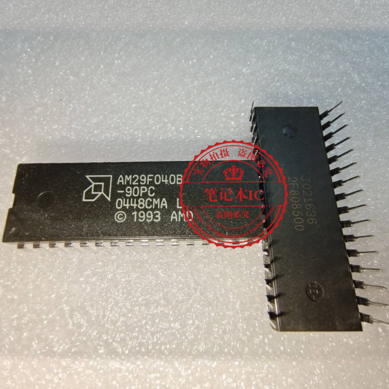 AM29F040B-90PC  AM29F0408-90PC 储存器芯片DIP32脚直插