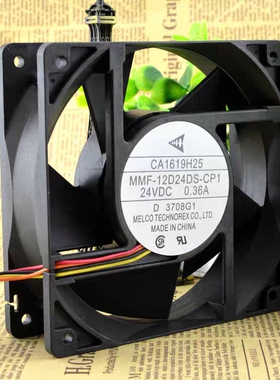 全新三菱F740变频器风扇CA1619H25 MMF-12D24DS-CP1 24V 0.36A