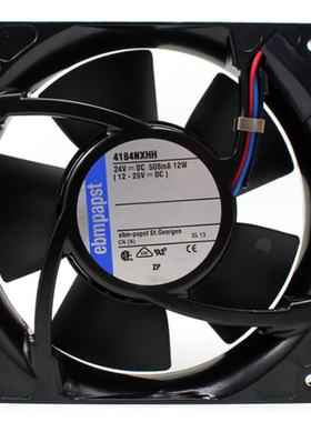 原装德国进口ebmpapst 4184NXH 4184NXHH 1203824V变频器散热风扇