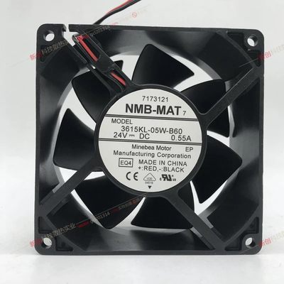 美蓓亚NMB-MAT 3615KL-05W-B60 24V 0.55A 9038 2线 变频器 风扇