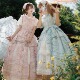 MONOGIRL 海月浮光 田园风OP 尾款 JSK LOLITA连衣裙