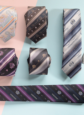 【霖悦君】原创JK/DK制服领带女衬衫小物手系提花学院风领结 正品