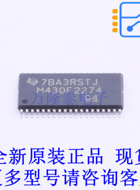 单片机(MCU/MPU/SOC) MSP430F2274IDAR TSSOP-38-4.4mm TI全新原