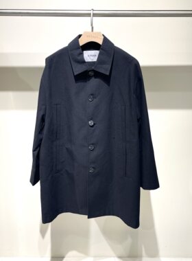 GRSAGA秋季新款中长通勤风衣男