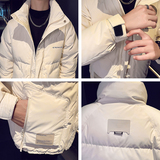 焦糖色羽绒服男士短款2025年冬季新款高级感青年保暖外套1081P178，男装羽绒服，电商C208