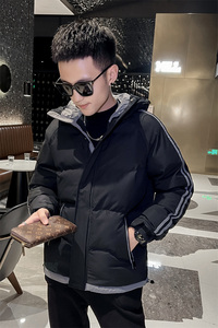 棉衣男款潮牌ins冬季加厚大码潮流冬装面包棉服棉袄外套1071-P118图片