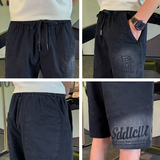 精神小伙夏季男士直筒短裤2025新款百搭牛仔五分裤C208-6760特P38，男装牛仔裤，电商C208