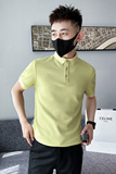 短袖翻领Polo衫夏季潮牌t恤韩版修身2025新款体恤C208-8881-特P38，男装T恤，电商C208