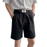 精神小伙夏季男士潮流短裤时尚休闲直筒纯色西裤DS-C203-6688-P58，男装牛仔裤，电商C208