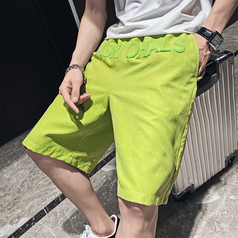 2021青少年学生夏季潮牌五分裤青春流行薄款运动短裤C203-6644P28,男装牛仔裤,电商C208