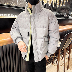 精神小伙冬季男士立领棉衣男加厚夜光休闲棉服C203-1034P128控168，男装棉衣，电商C208