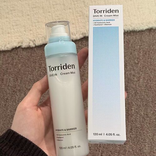 面霜喷雾！torriden桃瑞丹玻尿酸面霜喷雾保湿补水舒缓妆前爽肤水