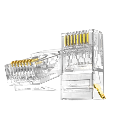 六类水晶头rj45千兆网线接头