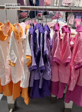 Gap女幼童夏季2023新款纯棉POLO衫两件套669686儿童装套装670333