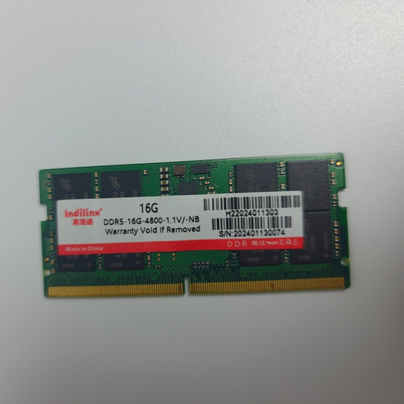 英洛迪DDR5内存条适用于笔记本电脑迷你主机16G 4800频率8G 5600