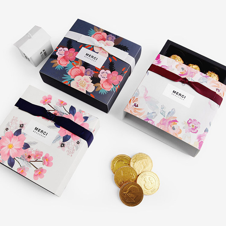 新版韩国高档正方形抽拉式情人节费列罗巧克力包装抽屉盒logo定做,节庆用品/礼品,糖盒/糖盒配件,淘宝优惠券,粉丝福利购,淘宝优惠卷