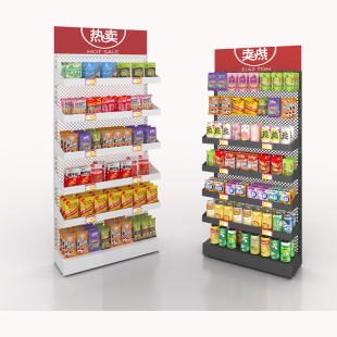 超市货架便利店小货架零食架槟榔展示架口香糖小型促销架多层商用