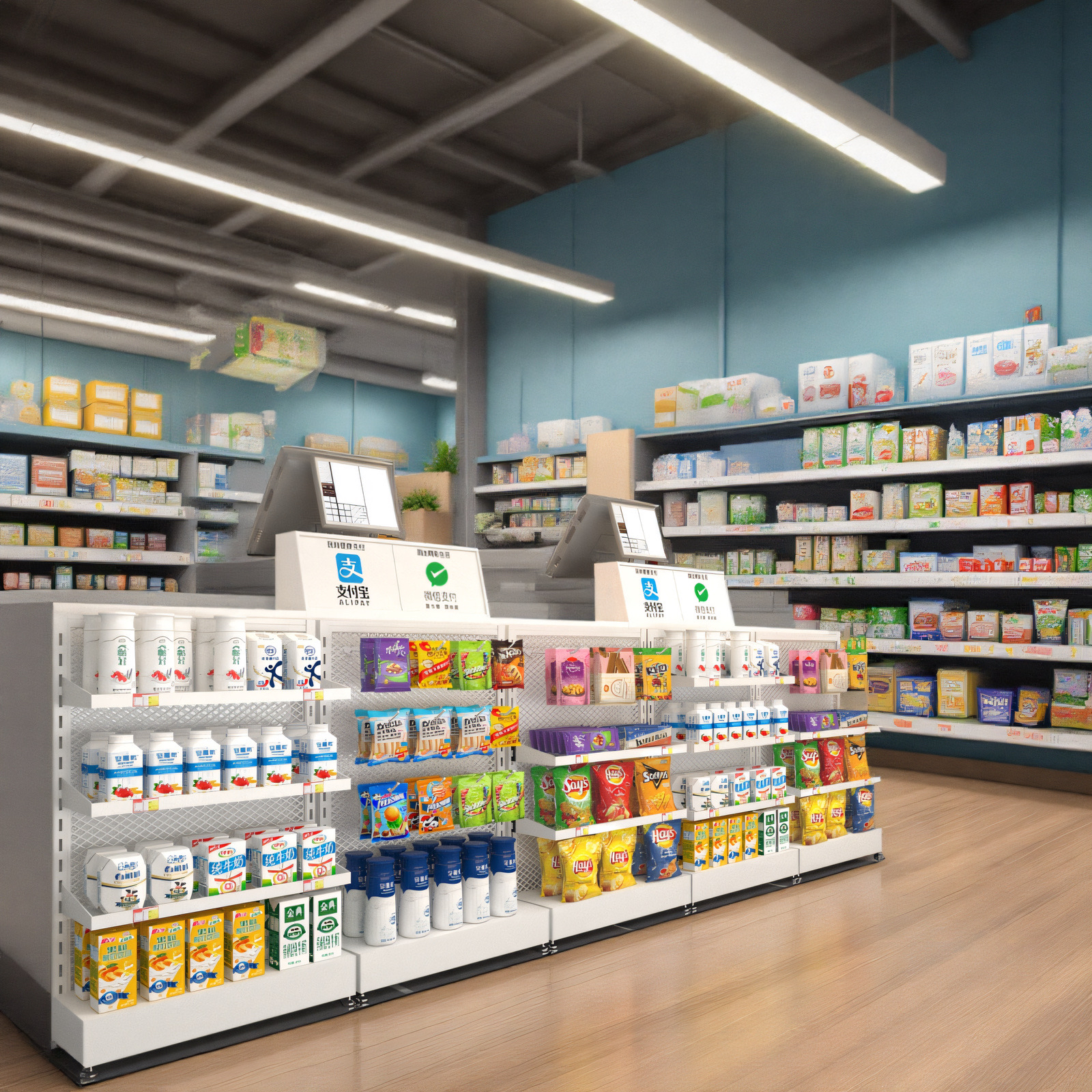 收银台前台小货架薄荷糖果零食架便利店口香糖小型展示架生计电池