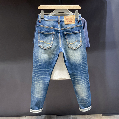 弹力修身韩版青年小脚长裤