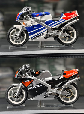 Aoshima 青岛社 1:12 Honda 本田NSR 250R 1989款 摩托车模型成品