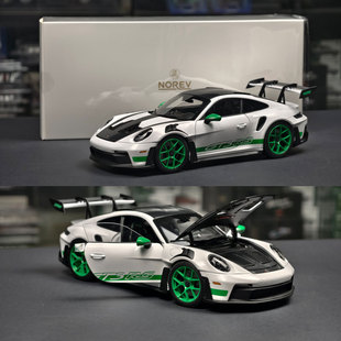 NOREV1:18保时捷911 992 GT3 RS 2022 Weissach Pack合金汽车模型