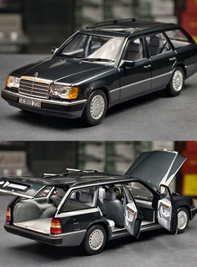 NOREV 1:18 奔驰 S124 300 D T Modell 1990 旅行车 合金汽车模型