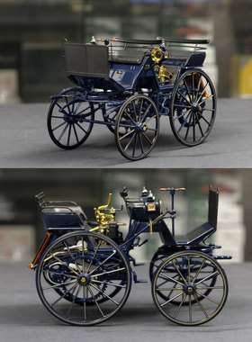 NOREV 诺威尔1:18戴姆勒Daimler Motorkutsche 1886汽车模型 摆件