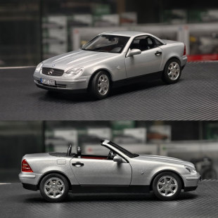 NOREV 诺威尔1:18 奔驰 SLK 敞篷版 1996年 合金汽车模型收藏礼物