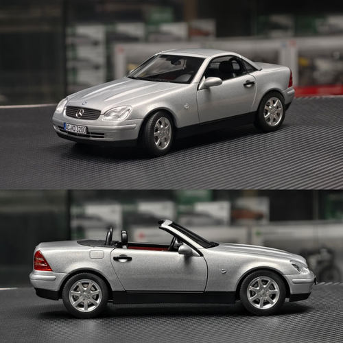 NOREV 诺威尔1:18 奔驰 SLK 敞篷版 1996年 合金汽车模型收藏礼物