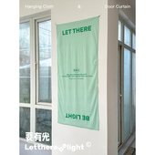 原创客厅装 饰布艺背景布 饰少女卧室床头宿舍户外挂布ins风墙面装