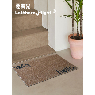 i人獨白系列：絲圈入戶墊門廳腳墊防塵墊耐臟好打理貓抓墊貓砂墊