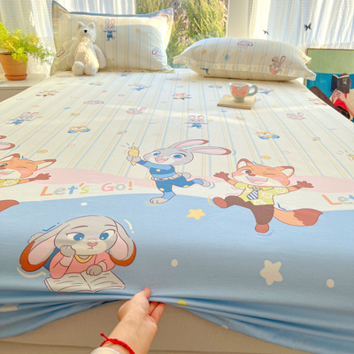 全棉1米35床品1米5床的床笠款