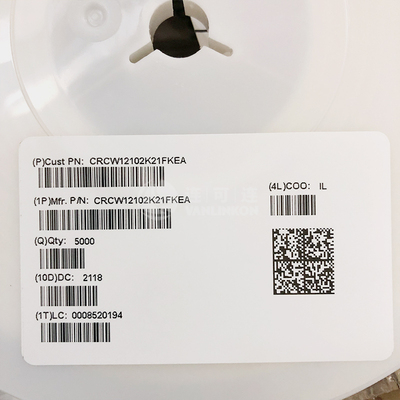 CRCW12102K21FKEA  厚膜电阻器  Vishay  现货库存