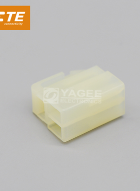 172132-1 TE泰科压接端子护套 母端外壳 HSG 3P NYLON NAT