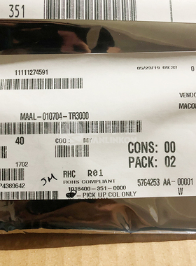 MAAL-010704 MACOM 存储器 现货供应