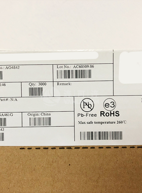 AO4842  ALPHAO 集成电路(IC) 现货供应