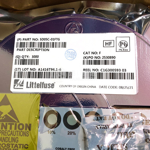 SD05C-01FTG  LITTELFUSE  TVS  现货库存