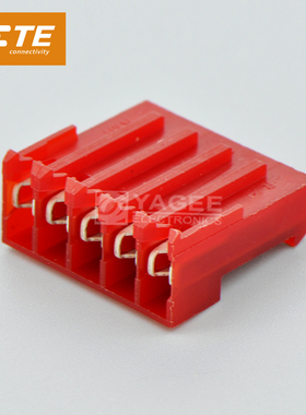 3-640428-5 TYCO泰科TE 安普AMP连接器 红色 5路 刺破式 3.96间距
