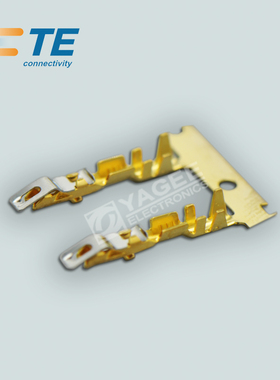 87124-1 TYCO泰科TE安普AMP连接器 接插件端子插针镀金 原装现货