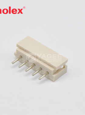 2203-5055 22-03-5055 22035055莫仕molex连接器 针座 5P 2.5mm