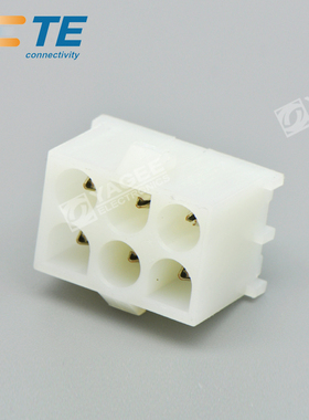 350431-1 TYCO泰科TE安普AMP连接器 接插件6P 6.35 mm 外壳 现货