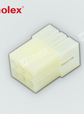 0309-2062 03-09-2062 03092062莫仕molex连接器 6P 插头 塑壳